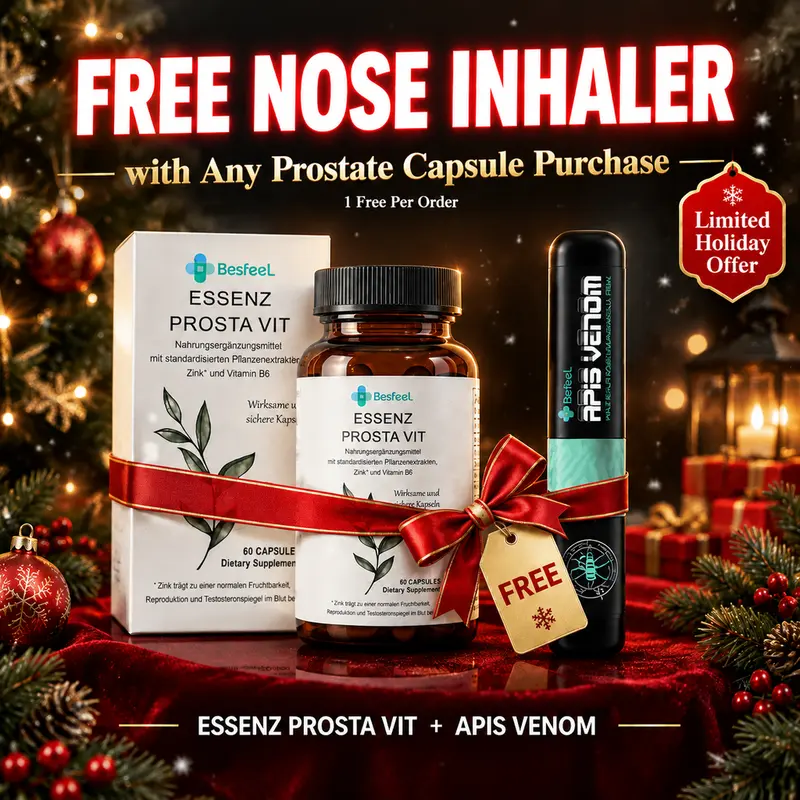 Men's health supplement, rich in pumpkin seed oil and palm oil.