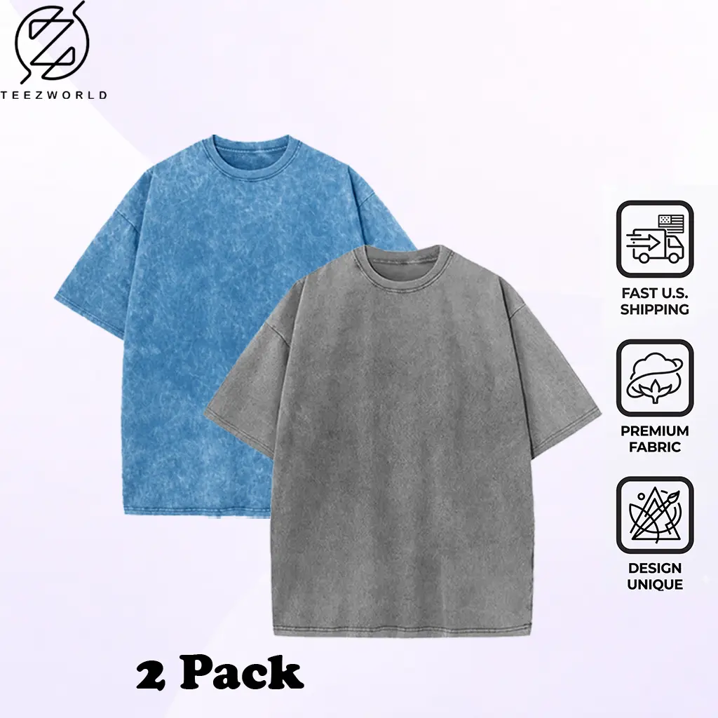 Pack 2 (Dark Gray, Light Blue)