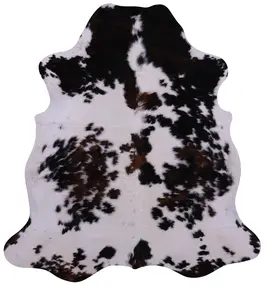 Natural Hair-On Cowhide Rug - 6' 10" X 6' 4"