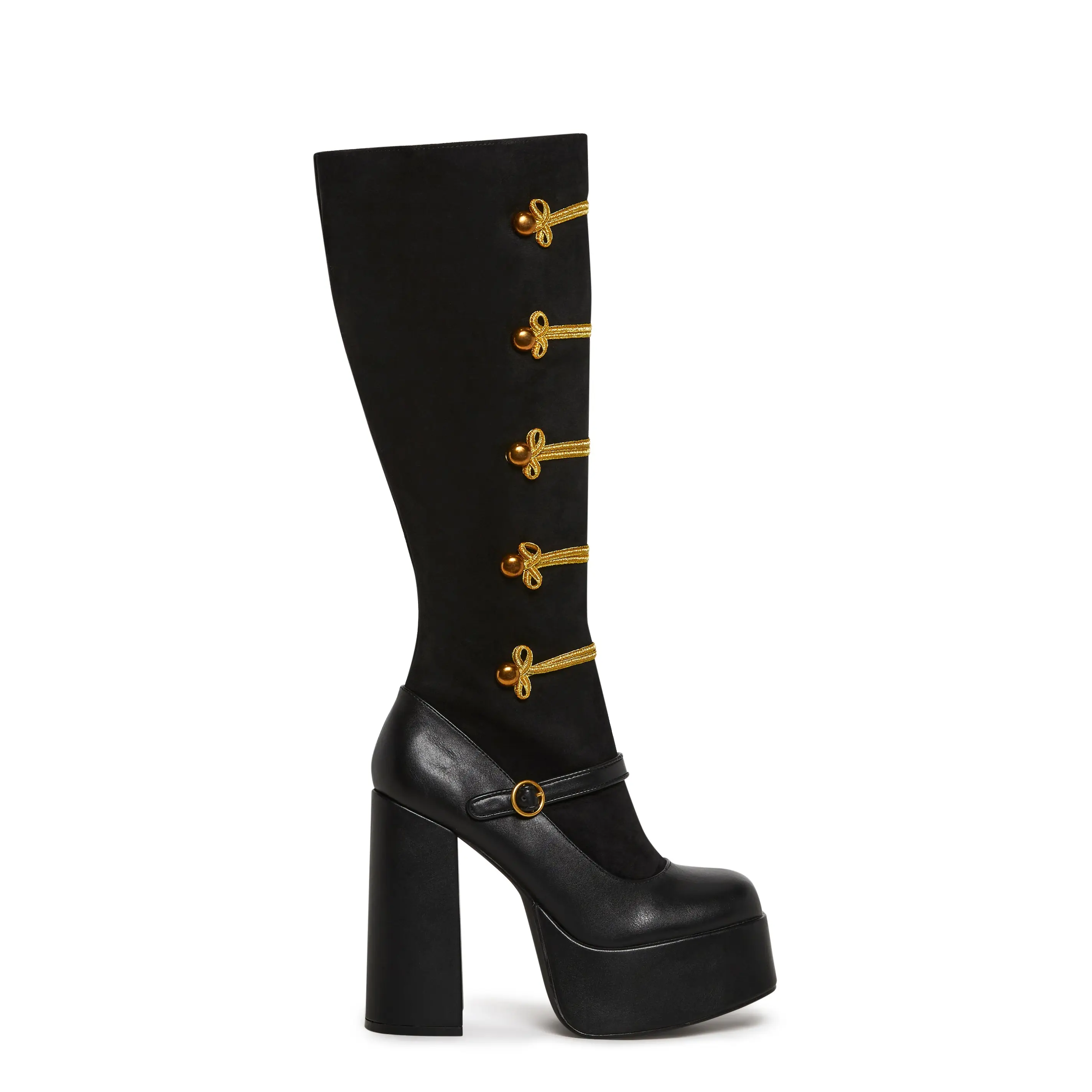 Queens Guard Military Platform Boots