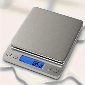 High-precision Digital Measuring Food Scale, 1pc Kitchen Scale, Food Scales Grams And Oz, Electronic Scale, Kitchen Utensils, Apartment Essentials, College Dorm Essentials, Off to College, Ready for School, Back to School Supplies, Battery not included