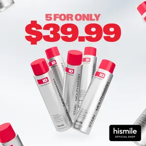 [NEW] [Hismile] Mouthwash Mega Value Set | Includes 5 products