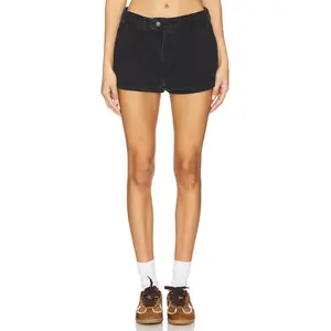 Free People Galivanting Skort in Black