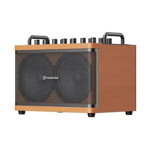 Musiccube Tiny Box D2 Max Portable Batery-Powered Rechargeable Indoor Outdoor Guitar Amplifier Speaker