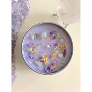 Intuition Crystal Candle