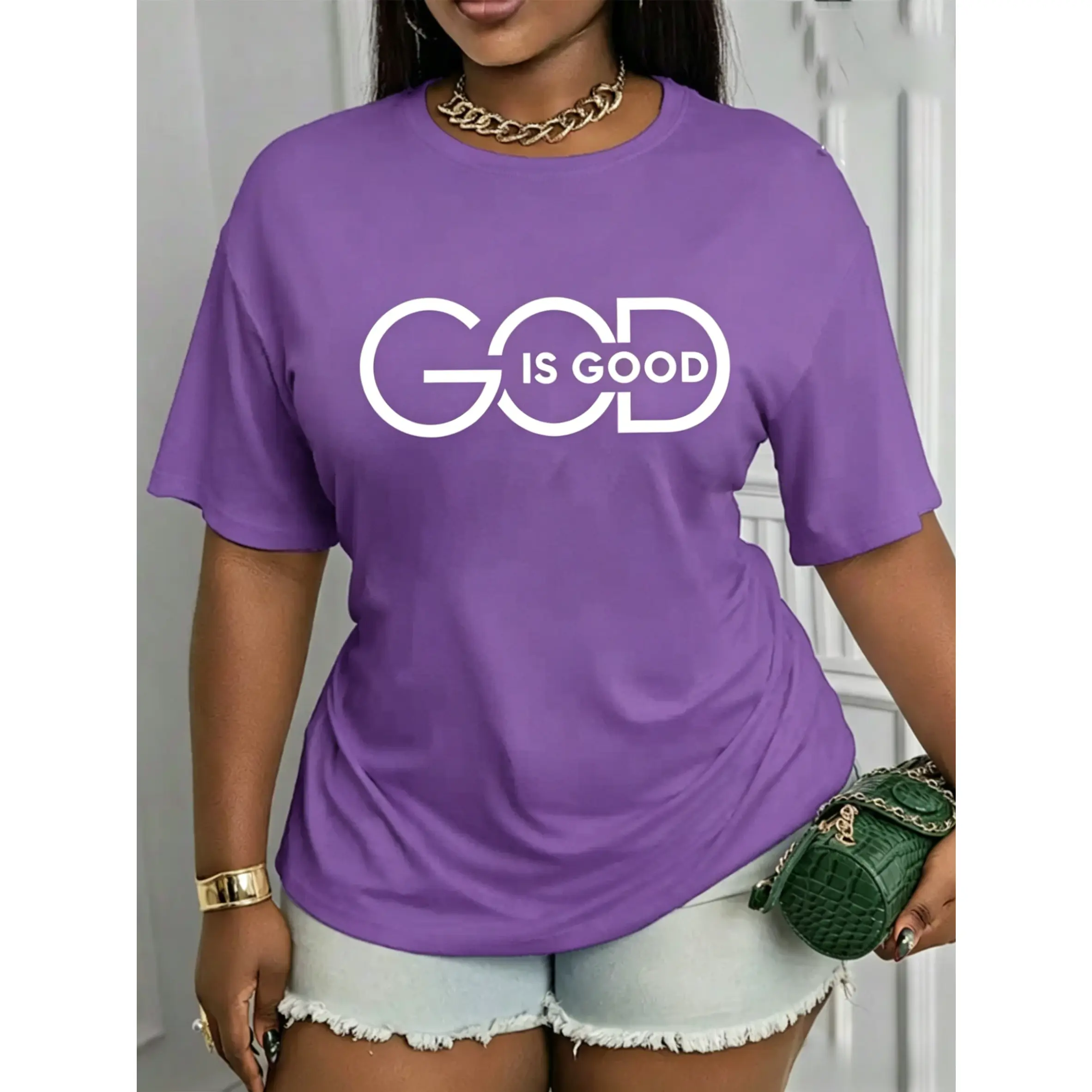 GodIsGoodTee # ChristianTShirt # FaithBasedFashion # ReligiousGraphicTee # BlackMinimalistTee # TrendyChristianWear