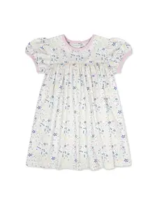 Playful Petunia Floral Dress