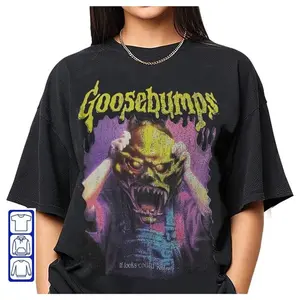 Goosebumps Halloween Shirt, The Werewolf Of Fever Swamp Welcome To Land Shirt, Vintage Goosebumps Shirt, One Day At Land, Halloween Shirt, Movie Shirt Crewneck Cotton