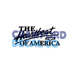 Heartbeat of America Decal for Trucks, Cars, and More