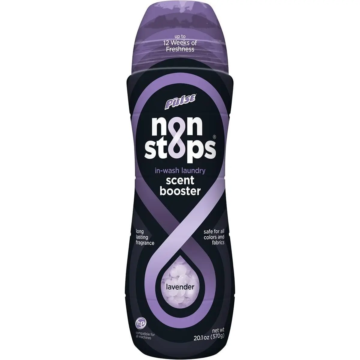 Non Stops Laundry Scent Boosters - Lavender Scent - Scent Boosting Beads - Long Lasting  (20.1 oz)