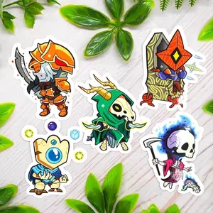 Slay The Spire Stickers, Gift For Fans Laptop, Water Bottle, Car Decal, Cute Gamer Sticker Pack Indie Game Sticker Gift