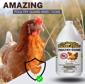 Poultry Guard Concentrate - #1 All-Natural Solution to Prevent Disease, Eliminate Harmful Insects, Fungus, Bacteria & Ammonia Odor on Birds and Coops