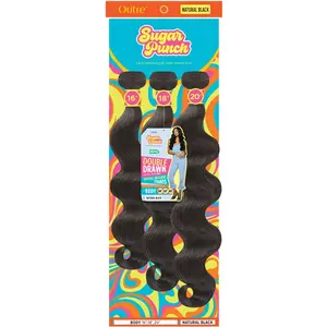Outre Sugar Punch 100% Unprocessed Remy Human Hair Weaves - BODY MULTI