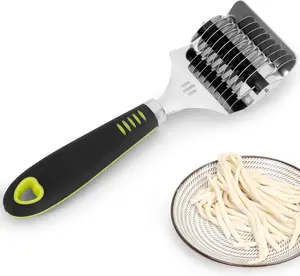 High Grade Stainless Steel Pasta Roller, Pasta Cutter, Noodle cutter, Non-slip Comfort Handle for Kitchen Cooking Tools