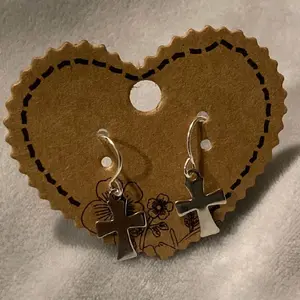 Mini Cross Minimalist Earrings Hypoallergenic for Sensitive Ears Stylish Everyday Wear