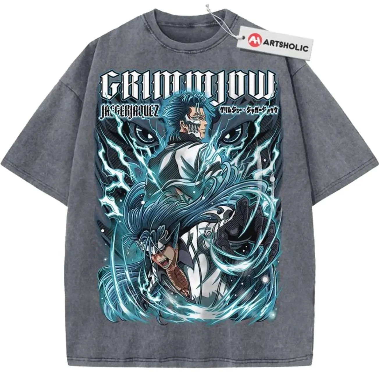 Grimmjow Jaegerjaquez Shirt, Bleach Shirt, Anime Shirt, Vintage Tee