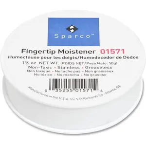 Sortkwik Fingertip Moistener, Nonskid Back, 1-3/4 oz. (SPR01571)