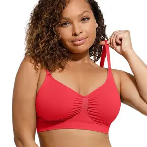 Wireless Sculpt Bra Comfort Bralettes No Underwire Unlined Cami Bra Seamless Tshirt Bras Sports Bra