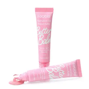 FEBBLE Squeeze Lip Butter Balm: Hydrate, Glossy, Lightweight, Moisturize & Tint with Shea Butter lip stain Moisturizing Oil Skincare Moisturizer