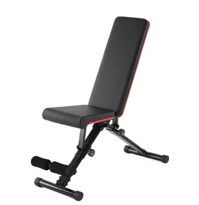 Foldable Weight Bench with 9 Adjustable Positions: Ideal for Home Gym Strength Training, Holds 795lbs! (Black)