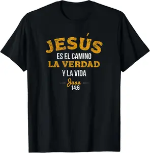 100% Cotton La Camisa de Jesus en Espanol | Christian Spanish Shirt T-Shirt