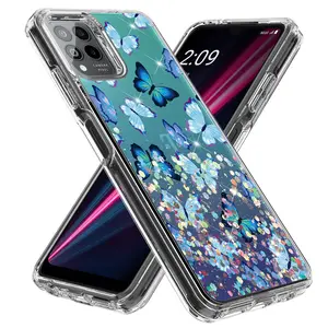 T-Mobile REVVL 6 5G / T-Mobile REVVL 6 Pro 5G / REVVL 6X / REVVL 6X PRO / T Phone 5G / T Phone Pro 5G Transparent Graphics Hybrid Case