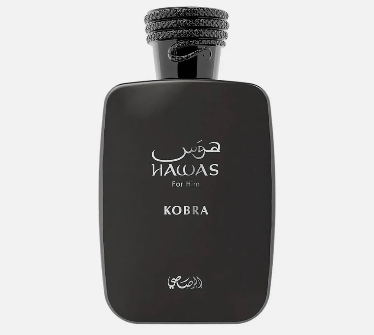 Rasasi Hawas Kobra Eau De Parfum Spray | 3.38 oz (100ml) | Ginger, Bergamot, Tangerine, Cinnamon, Green Tea, Neroli, Amber Scent | Long Lasting Fragrance for Men