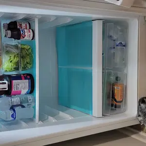 Refrigerator Liner Set, 4pcs Washable Waterproof and Oil-Proof Refrigerator Mats, Non-Slip Placemats for Kitchen Dining Table, Freezer Shelves, Cabinets and Drawers, Multi-Purpose Shelf Liner Coasters