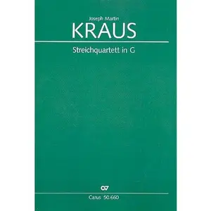 USED-Kraus: String Quartet in G, VB 187