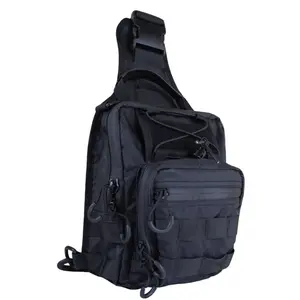 Side Shadow Pro Tactical Side Bag - 11 Liter Waterproof Nylon Sling Bag with Adjustable Strap & MOLLE System casual sporty