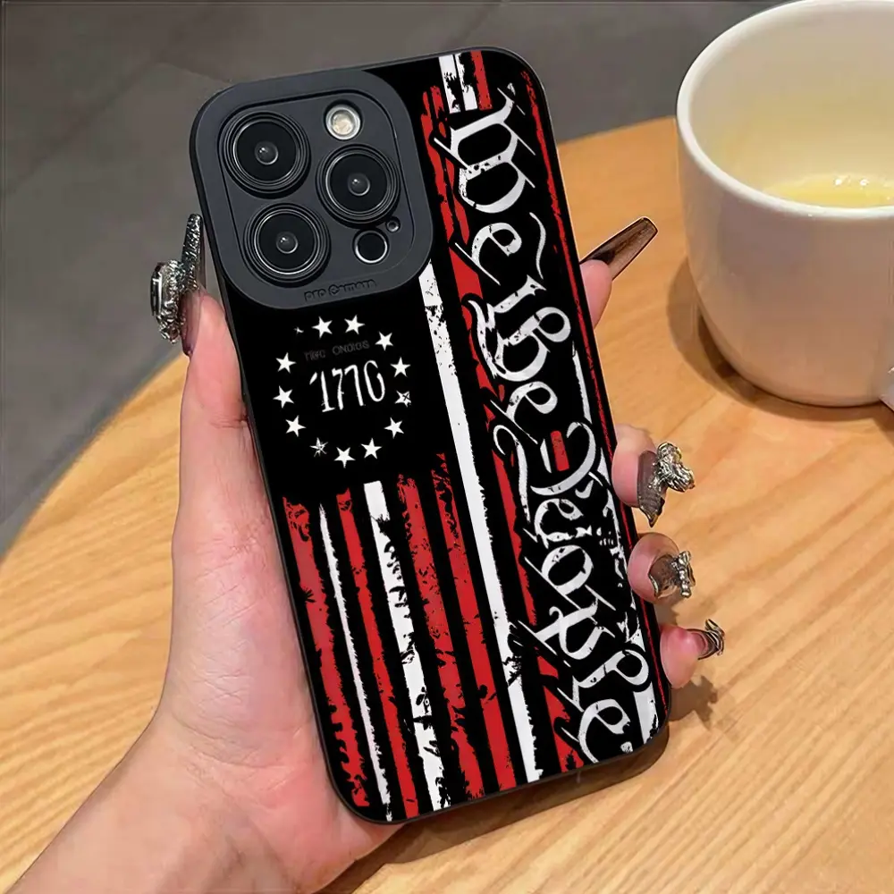 Vintage 1776 American Flag Handheld Smartphone-Cellphone Case - Protective Casing with Camera Compatibility, Multiple iPhone Accessories, Ideal Gift for Valentine's Day, Birthdays, Protection