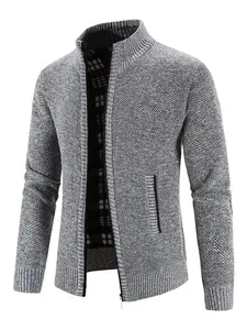 2026 Men's Slim Fit Zip Up Long Sleeve Mock Neck Heated Puffer Jacket with Pockets Winter Thermal Quilted Coat for Cold Weather Streetwear Classic Black