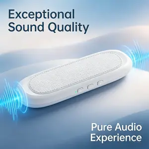 2026 Ultra-Slim Bluetooth Pillow Speaker, Bone Conduction Sound System, Silent Sleep Aid, Portable Rechargeable, Music Player, Wireless, Compatible with Android/iOS. Perfect for Valentine's, Back-to-School, Travel, and New Year gifts.