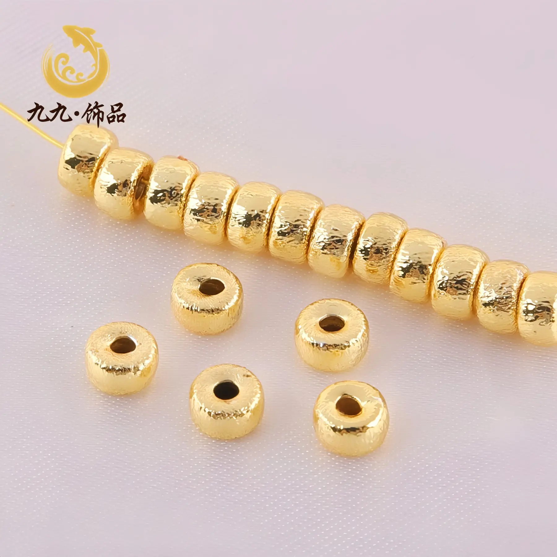 Brushed/18K gold color