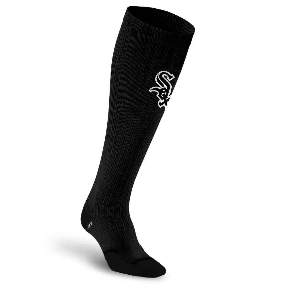MLB Black Compression Socks, Chicago White Sox MLB Black Compression Socks, Chicago White Sox