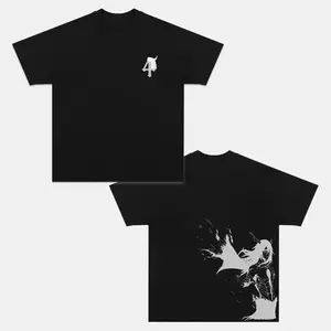 4th Espada Ulquiorra Cifer Double Printed Short Sleeve Tee, Bleach Anime T-Shirt Unisex Anime Lovers Shirt, Graphic Anime Tee Manga Shirt Gift For Anime Fan Y2K Aesthetic Hoodie Sweatshirt