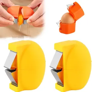 Easy-To-Use Egg Shell Separator Set, Quick & Easy Clean Egg Shell Separator, Essential Kitchen Baking Tool, Egg Yolk Separater, Egg Separator Gadget