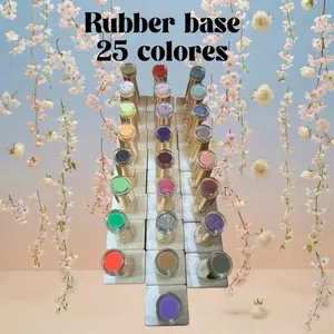25 Rubber base colección