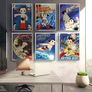 Anime A-Astro Boys Poster HD Waterproof Art Poster for Home, Bar & Café Decor | Fade-Resistant, Non-Sticky, Vibrant DIY Wall Print Perfect Decorative Poster for Office & Living Room