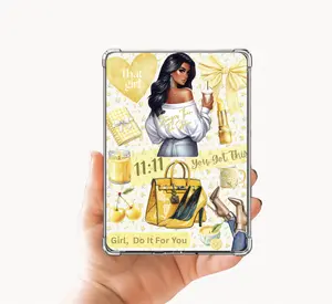 I Am Strong Yellow Kindle E-Reader Case Insert