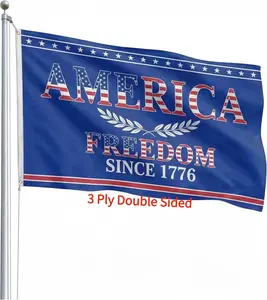 250 Year American 250th Anniversary USA Flag 3x5 Double Sided 3-Ply Durable Outdoor,1776-2026 Patriotic Banner for 4th of July Yard & House