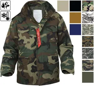 Military M-65 Field Jacket and Liner, Tactical M65 Coat Uniform Army Camo