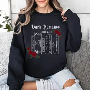 Dark Romance Book Club Sweatshirt, Gift for Book Lover, Bookish Shirt, STFUATTDLAGG Shirt, Romance Book Hoodie, Morally Grey Tee Fit