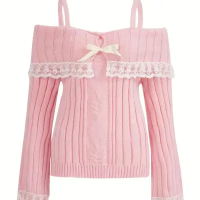 Sueter De Tela Coquette TikTok Shop - Main Image