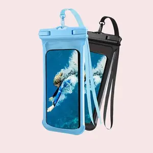 Clear Waterproof Touch Bag with 3D Case – Swim, Snap & Go for Outdoor & Water Adventures