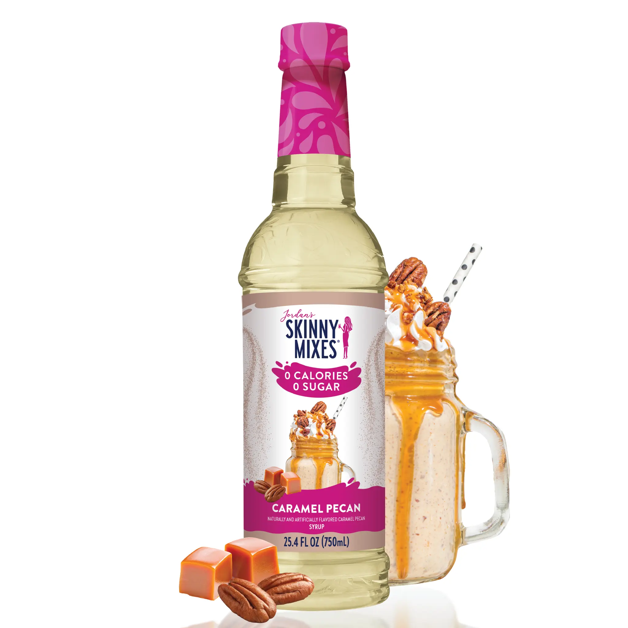 Sugar Free Caramel Pecan Syrup – Nut Flavor