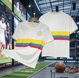 [TRENDING JERSEY 2026] - Colombia 100 Year Anniversary Jersey 2024- White - Full Print Logo, Fan Jersey