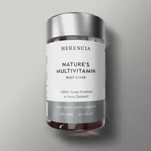 'Nature’s Multivitamin' – Beef Liver Capsules, by Herencia