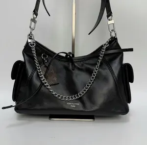 Pre-owned Louis Vuitton leather Crossbody Bags carryall cargo pm