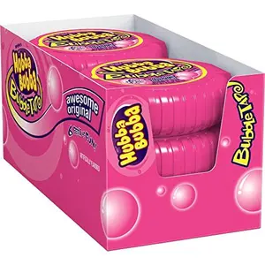 HUBBA BUBBA Bubble Gum Tape - Original Chewing Gum Bulk Pack, 2 oz, Pack of 6 Candy Bulk